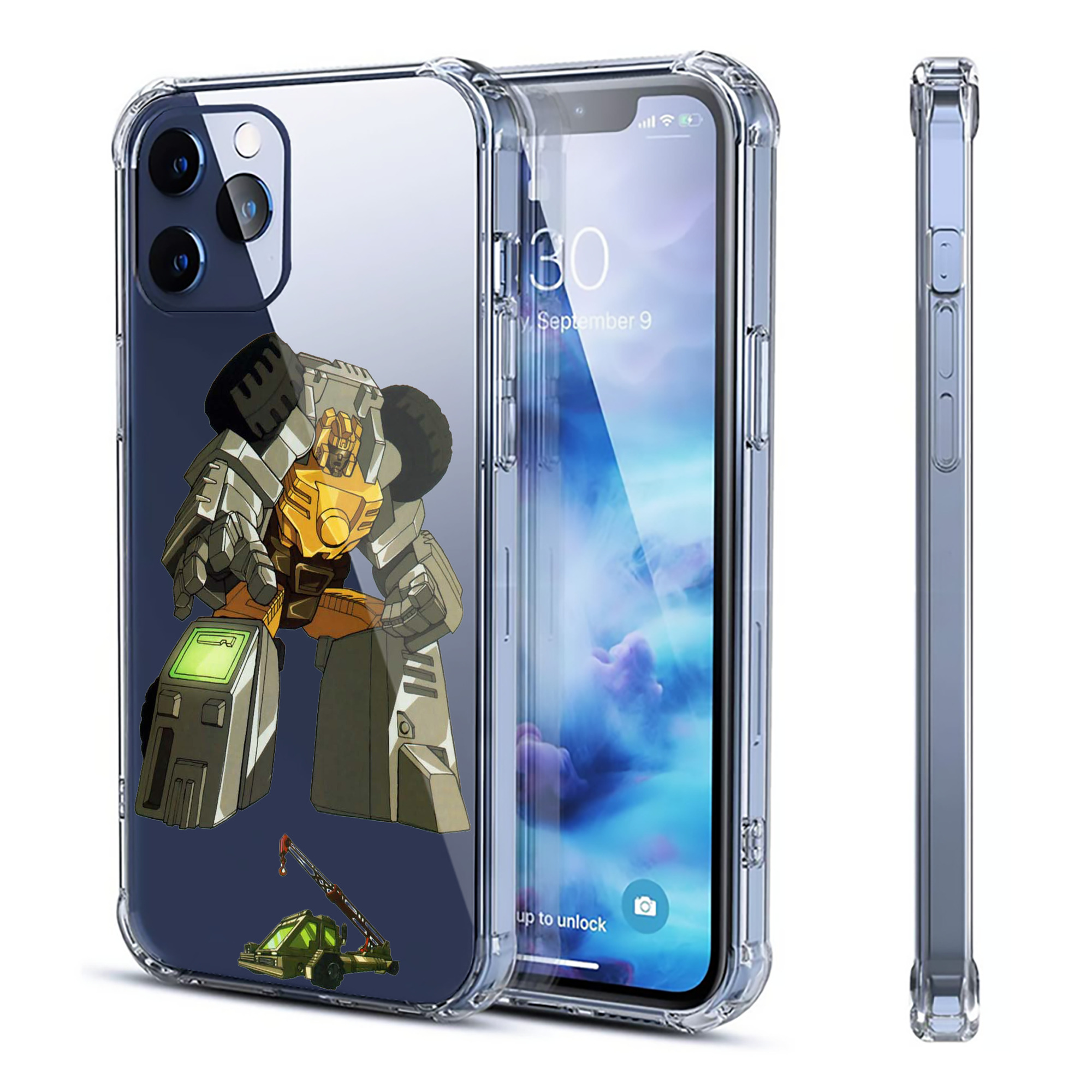 （画像用）  【iPhone 12シリーズ対応】透明スマホケース（クリアソフトケース）